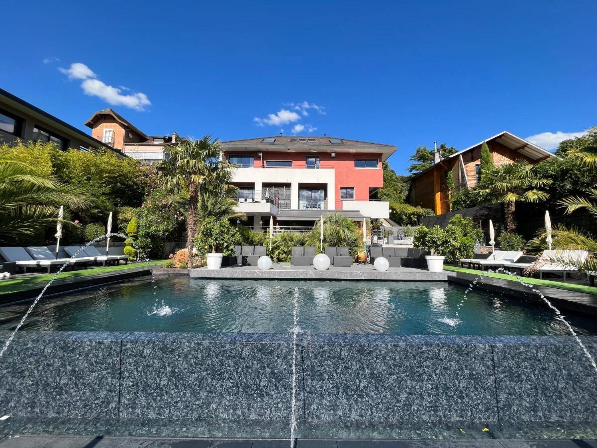 Les Suites Du Lac Aix-les-Bains Exterior foto