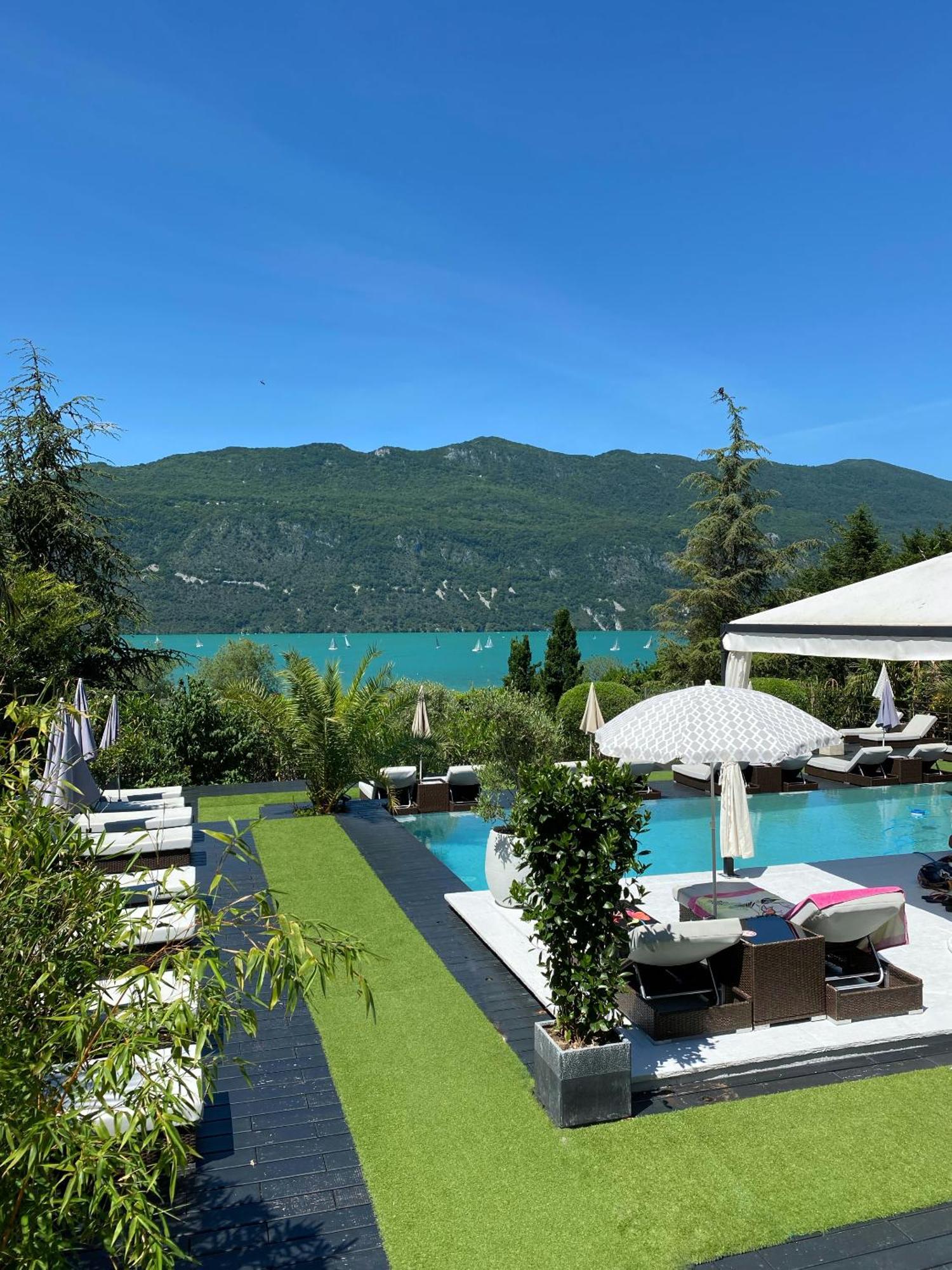 Les Suites Du Lac Aix-les-Bains Exterior foto