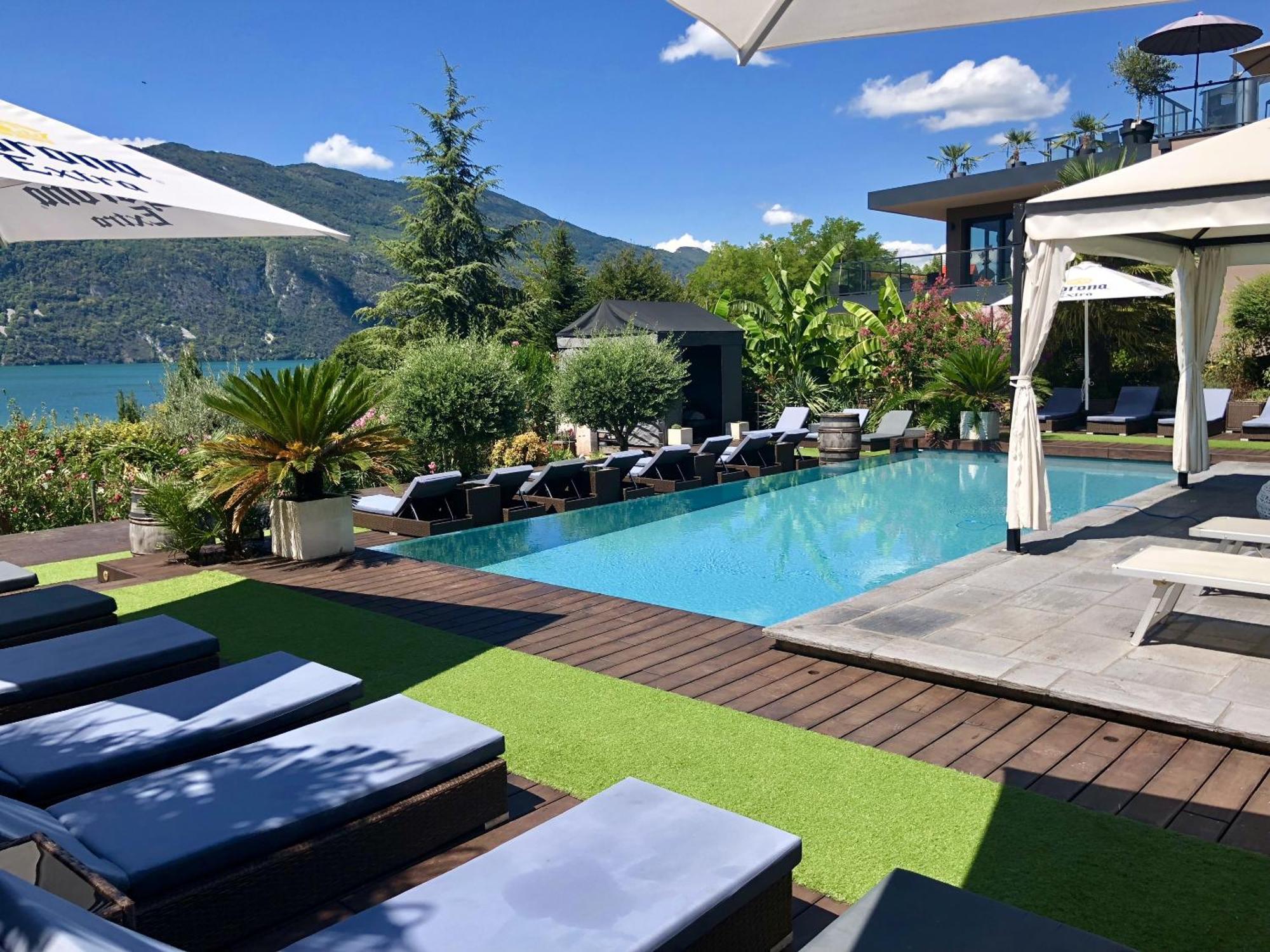 Les Suites Du Lac Aix-les-Bains Exterior foto
